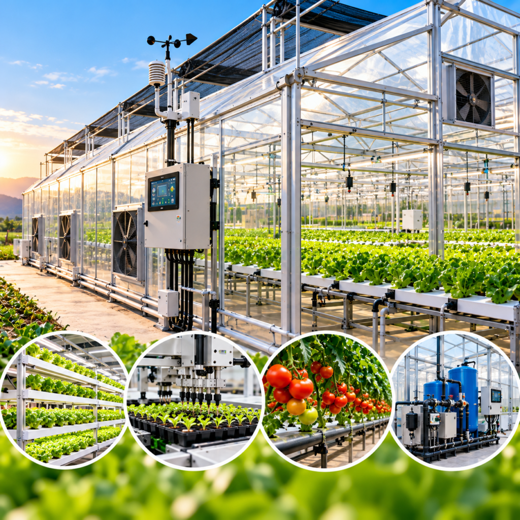 Smart Greenhouses & Agricultural Automation Solutions